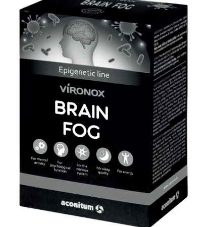 Vironox BRAIN FOG - kiegészítő az agyköd ellen és a koncentráció támogatása